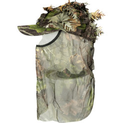 Jack Pyke LLCS 3D Baseball Cap with Face Veil (English Oak)