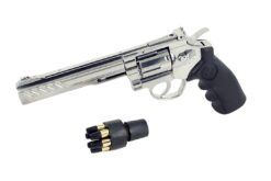 SRC 6″ Titan Co2 Revolver – Silver