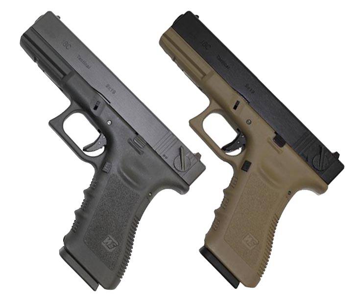 WE EU 18 Gen3 Black Pistol