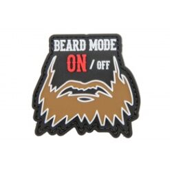 Beard Mode PVC Patch
