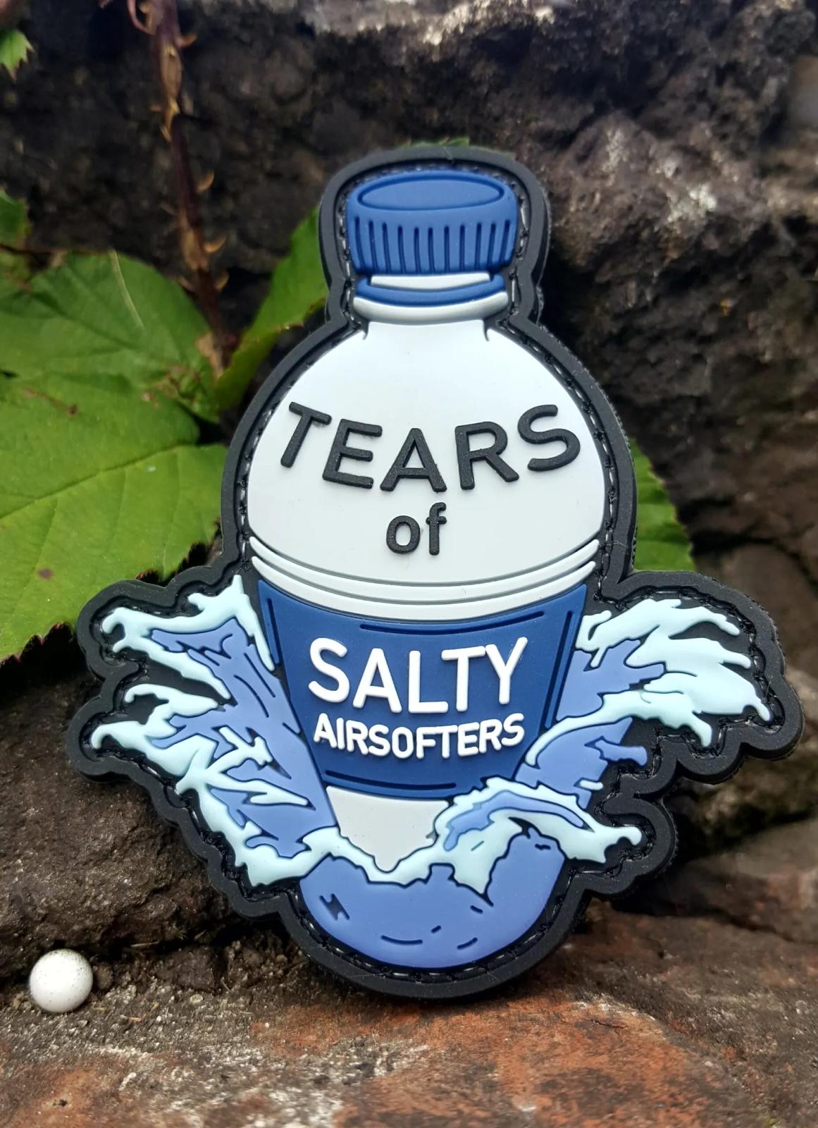Tears of Salty Airsofters PVC Patch