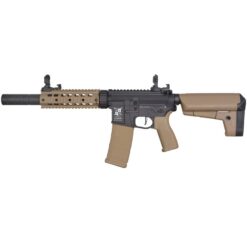 Delta Armory M4 Silent Ops 7 inch Black and Tan Charlie DA-C05-HT
