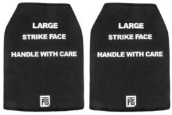 PTS SAPI Dummy Plates (Front and Back) L Black