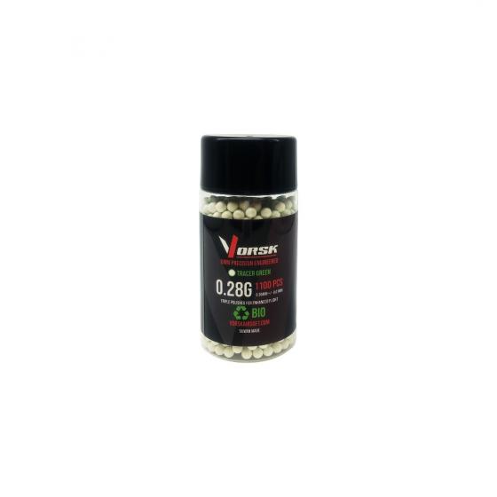 Vorsk Bio Tracer Green 0.28g 1100rd Bottle