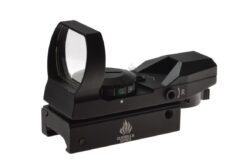 Airsoft red dot sight SQUARE open Guerilla Optics Black