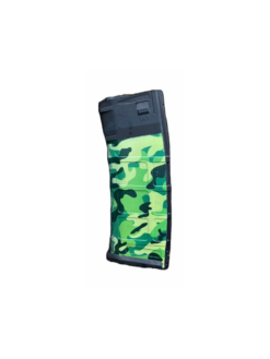 Delta Armory M4 Custom Hi-Cap ABS Plastic Magazine - Green Camo
