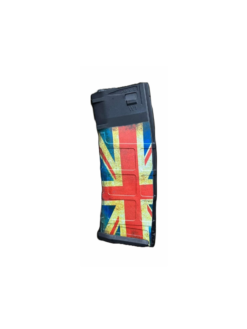 Delta Armory M4 Custom Hi-Cap ABS Plastic Magazine - Union Jack