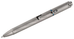 Olight Limited Edition O'Pen Pro Pen Titanium with Integrated Rechargeable LED Flashlight and Laser Pointer 120 Max Lumens