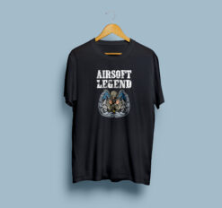 Airsoft Legend Black T-Shirt