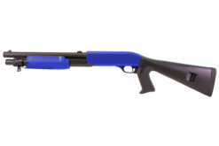 DE M56A SPRING ACTION 3 BURST SHOTGUN (BLUE)