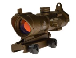 Airsoft red dot sight ACOG STYLE Guerilla Optics Tan