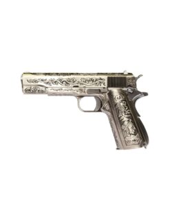 WE 1911 Engraved 'Mehico Druglord' Gas Blow Back Pistol (WE-71045)