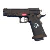 Armorer Works Custom Black Ace Hi-Capa GBBP with RMR Plate (Full Black Slide - Black Frame - Black Barrel - AW-HX2602)