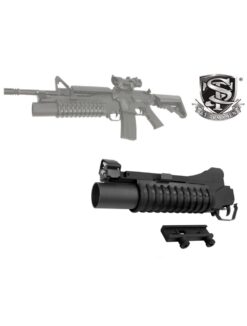 S&T M203 Short Metal body and tube Grenade Launcher (Metal - Black - STGLM203MSBK)
