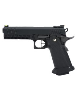 Armorer Works Custom Black Ace Hi-Capa GBBP (Full Black Slide - Black Frame - Black Barrel - AW-HX2003)