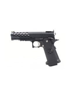 Armorer Works Custom Hex Cut GBBP (Black Slide - Black Frame - AW-HX2502)