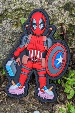 Captain Deadpool in Slippers by Titi Artist