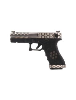 Armorer Works Custom Hex Cut GBB (AW-VX0200 - Silver)