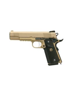 WE MEU Gas Blowback Pistol (Rail Version - Metal - Tan)