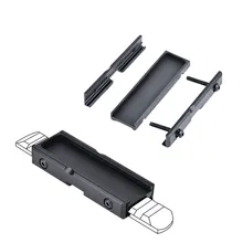 Tactical Remote Switch Mounting Slot Accessories Fit 20mm Rail - BLK