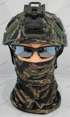 Lonestar Tactical Spec-Ops Mesh Mask - Jungle Tiger Stripe