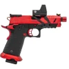 Vorsk CS Hi-Capa Vengeance Compact + BDS - Black/Red