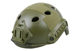 Guerilla Tactical Fast Helmet PJ Style Gen 2 Olive