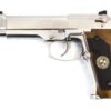 WE Biohazard M92 Gen2 Silver Full Auto Pistol