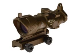 Airsoft red dot sight ACOG STYLE Guerilla Optics Tan
