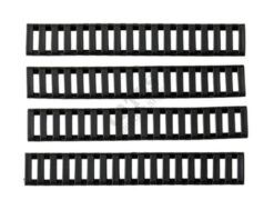 Airsoft Ladder Rail Covers for RIS rails Big Dragon Black
