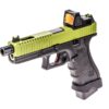 Vorsk EU7 Black/green + BDS airsoft pistol.