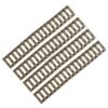 Airsoft covers for RIS rail 4pcs SHS Dark Earth