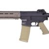 Rossi L119a2 Style Neptune SAS 10.5 AEG with Mosfet (Full metal with programmable trigger, Black & Tan)