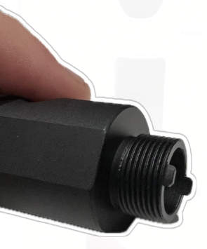 Shs 0 Style Hi-capa 5.1 Flash Hider 14mm CW