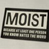 Moist PVC Patch Black