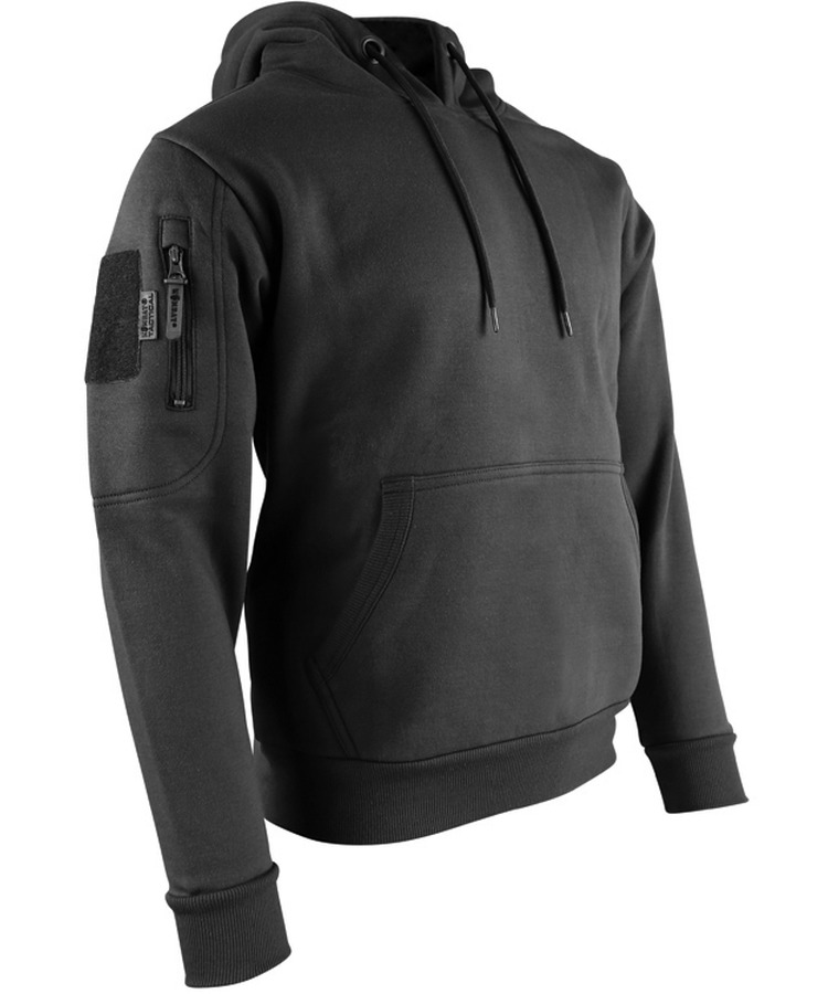 Tactical Hoodie Black KombatUk