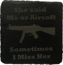 Airsoft Military Slate Novelty Gift MP5