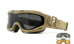 Wiley X SPEAR DUAL LENS Grey/Clear/Light Rust, Frame: Matte Tan