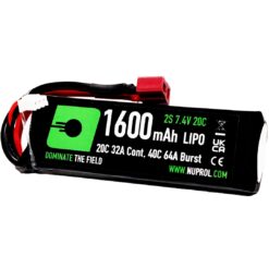 NP Power - Lipo 1600mah 7.4v 20c (Stk-deans)
