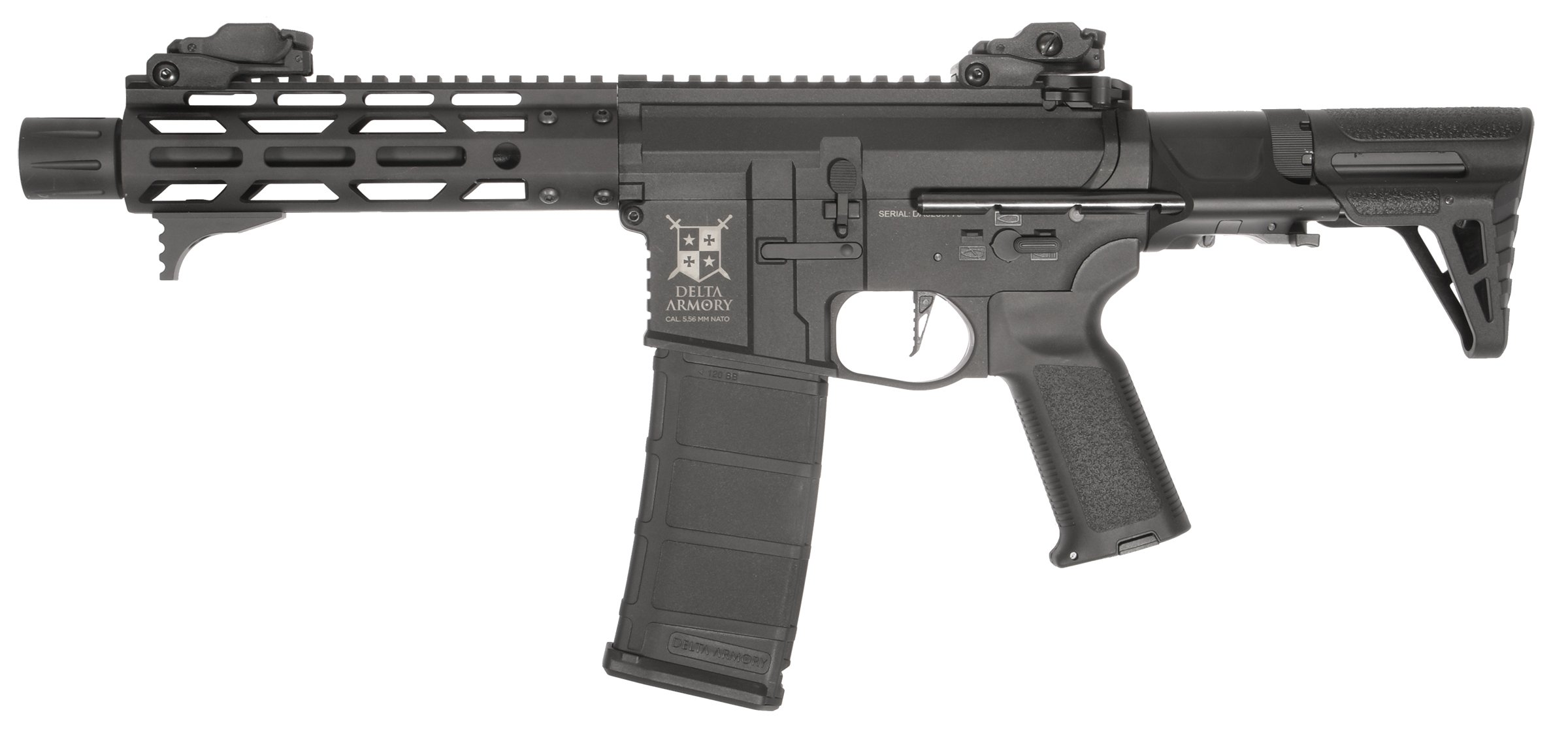 Delta Armory AR15 TALOS 3 PDW Bravo Eagle Black