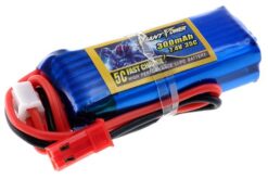 7.4V 300mAh 35C/70C LiPO RC Battery JST (BEC) Giant Power