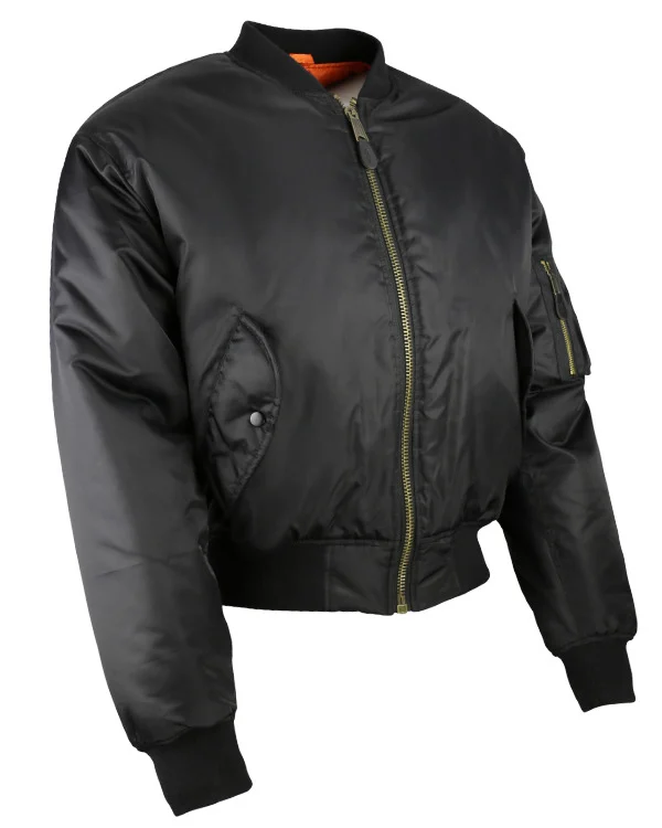 MA1 Bomber Jacket – Black - XL