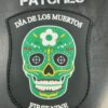 Dia De Los Muertos First Nine PVC Patch (Green)