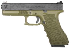 Delta Armory airsoft pistol P03 GBB Green Gas Olive Drab