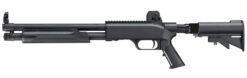Aps Paintball Marker Pump Action Shotgun 14 Inch Co2 Powered 0 68 Black