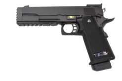 WE Hi-Capa 5.2 Black Dragon Version R full metal gas blowback pistol – left-side full view