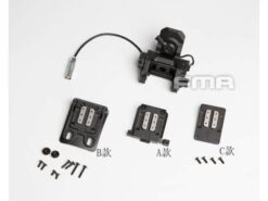 FMA GSGM functioning AVS-9 mount – left-side full view, black