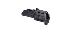 ZCI G36C railed hand guard – left-side full view showing dual side rails and top rail