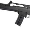 Jing Gong JG36E long AEG rifle with integrated bipod – left-side full view