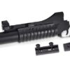 E&C M203 grenade launcher long barrel – left-side full view with 3 mounts